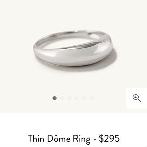 Mejuri Thin Dôme Ring